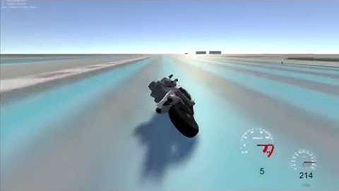 Moto bike racing game Prototype with unity 3d