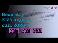 Geometry Concepts Quiz