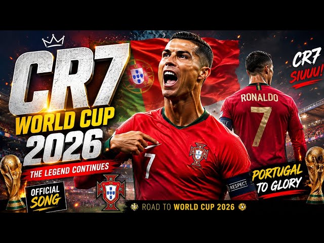 CR7 World Cup 2026 Anthem ⚽🔥 | Cristiano Ronaldo SIUUU Song | Official Music CR7, Cristiano Ronaldo