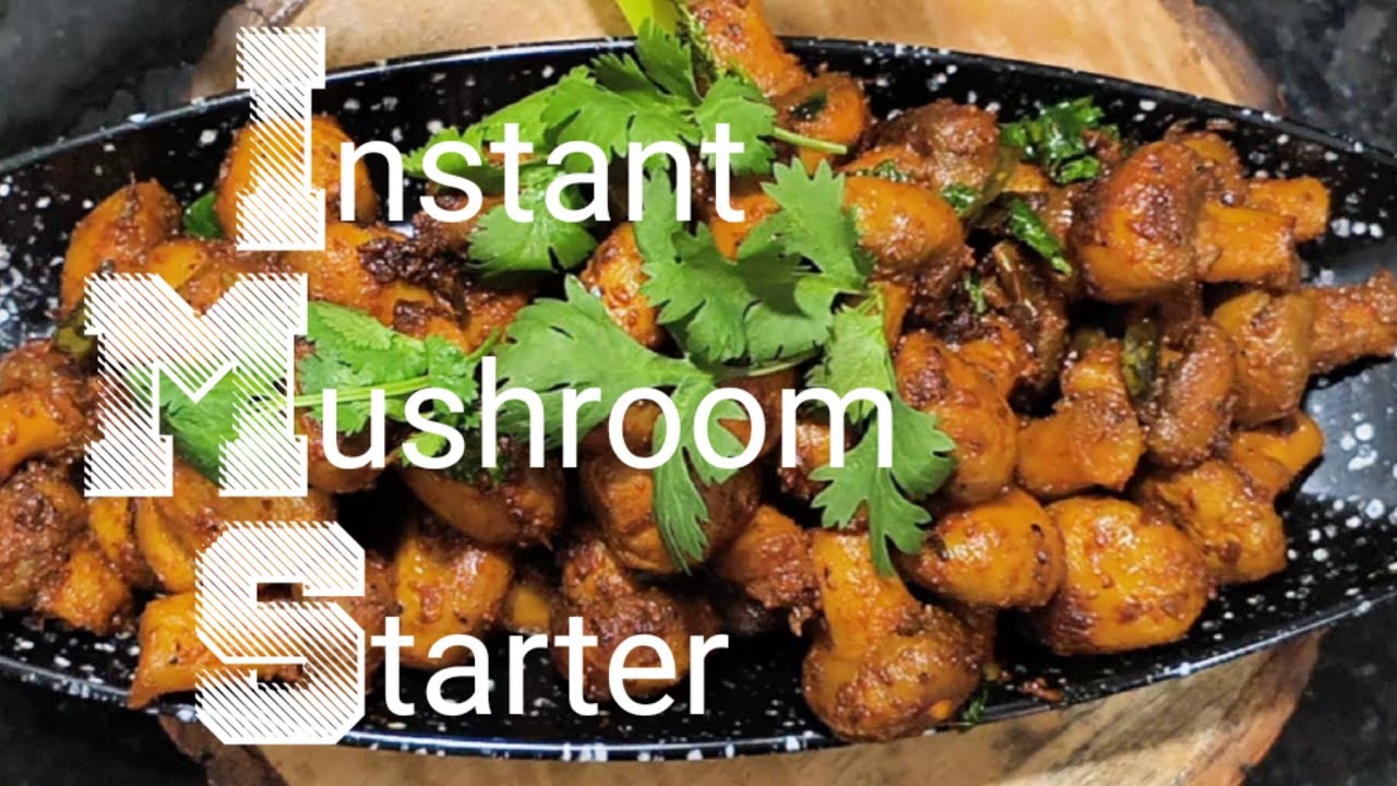 Instant Mushroom Starter|How to make Mushroom Starter l|very Easy ...