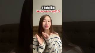 4 bước làm Multiple choice trong IELTS READING #onthiielts #hoctienganh  #ielts #tienganhcoban