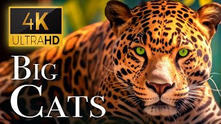 Big Cats In 4K  Spectacular Scenes of Big Cats In Wild Nature | Scenic Relaxation Film