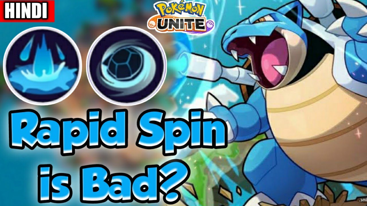 Rapid Spin Blastoise is Bad? Hindi Pokemon Unite Master Gameplay