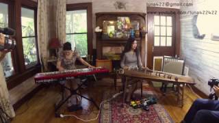 Tommy Emmanuel-Midnight Drive Gayageum,Piano duo ver. by Luna and Jungmun