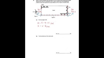 2023 PSLE Math Paper 2 Question 16 Point & Gap Concept in Area & Perimeter