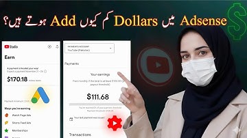 Yt Adsense account me dollars Kam kiu add hoty Hain? | Yt studio showing wrong revenue 