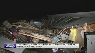 Severe storms with tornadoes kill at least 3 in the central US
