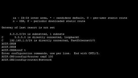 Cisco OSPF configuration - From our free online Tutorial website.