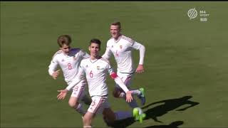 Szoboszlai Dominik gólja Norvégia ellen (U17-es Eb-selejtező, 2017)