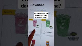 Nuova bevanda del Mcdonald’s @McDonalds  @L@Ligue1food #capcut #pov