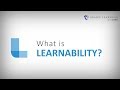 Tips on developing learnability