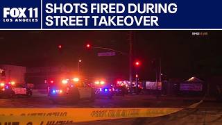 LA street takeovers turn dangerous