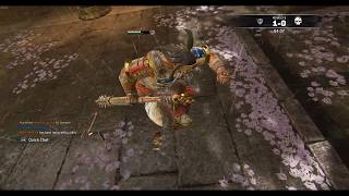 For Honor shugoki bug