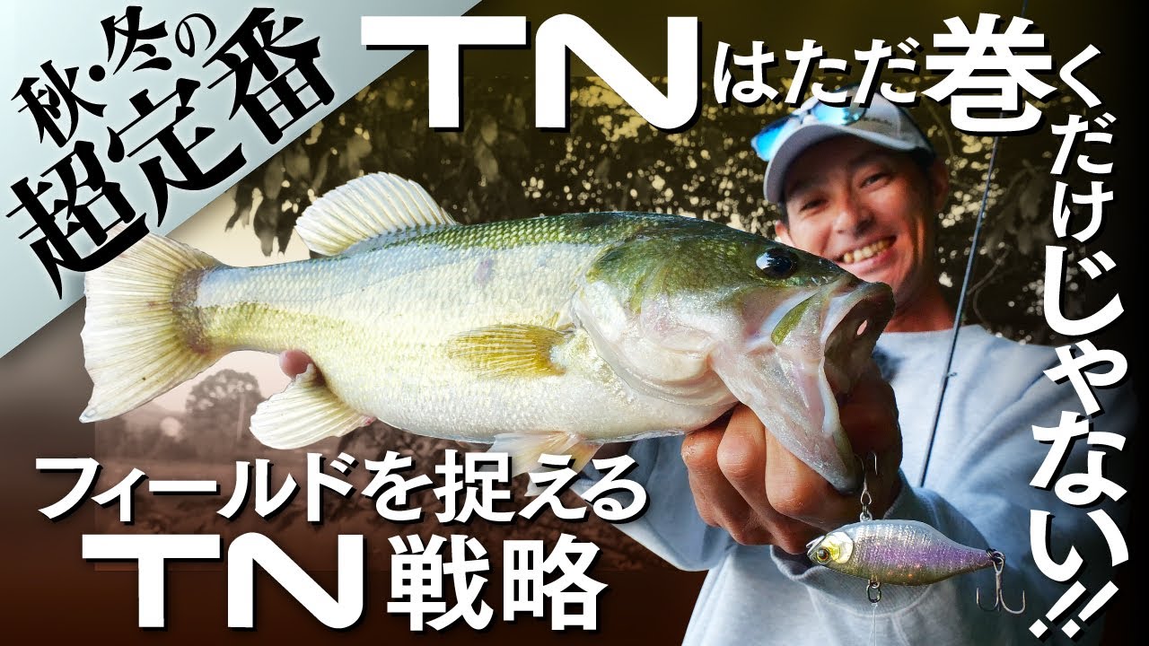 【TNの教科書 Vol.2】TNはただ巻くだけじゃない！フィールドを捉えるTN戦略 in 府中湖 / 水野浩聡