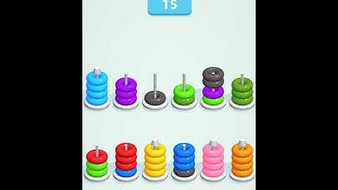 Hoop Sort Puzzle Level 861 - 870 Walkthrough | PuzzleChallenge ✔️