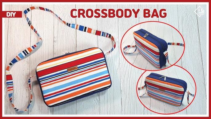 DIY Corduroy Crossbody Bag  cute messenger bag Sewing &Tutorial  [sewingtimes] 