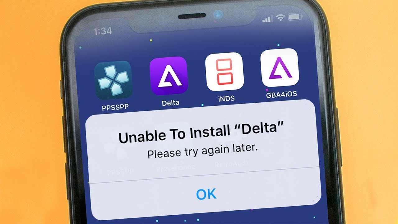 Unable To Install Please Try Again Later iOS Fix - YouTube