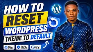 how to reset wordpress theme to default