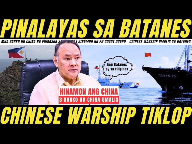 3 BARKO NG CHINA UMATRAS SA BATANES, PILIPINAS HINAMON ANG CHINA | BAMBAN MAYOR CHINESE SPY? class=