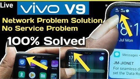 Vivo V9 [1723]Network problem solution vivo V9 No Service Problem Solution,v11 v9NoNetwork 100%#frp