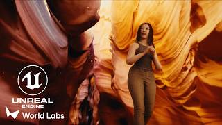 Unreal Engine 5 Metahuman X Generative Ai Marble 3D World Generator Test