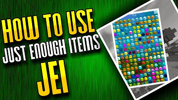 JUST ENOUGH ITEMS MOD - JEI / TMI - Minecraft 1.12.2 MOD SHOWCASE MONDAY