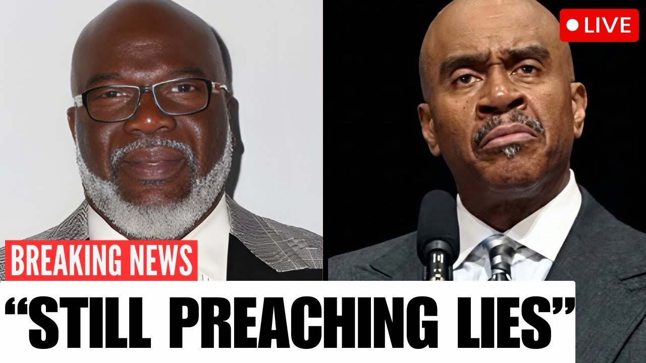 В свои 65 лет пастор Джино Дженнингс НАКОНЕЦ-ТО противостоял епископу Т.Д. Джейксу!