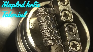 staple helix tutorial - fully fused - coilclass