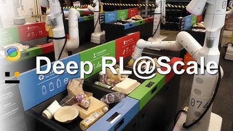 Deep RL at Scale: Sorting Waste in Office Buildings with a Fleet of Mobile Manipulators