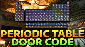 RECKONING - PERIODIC TABLE DOOR CODE - BLACK OPS 6 ZOMBIES