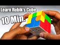 How to solve Rubik's cube in 10 min. learning ( In Hindi, English ) | So Easy way |