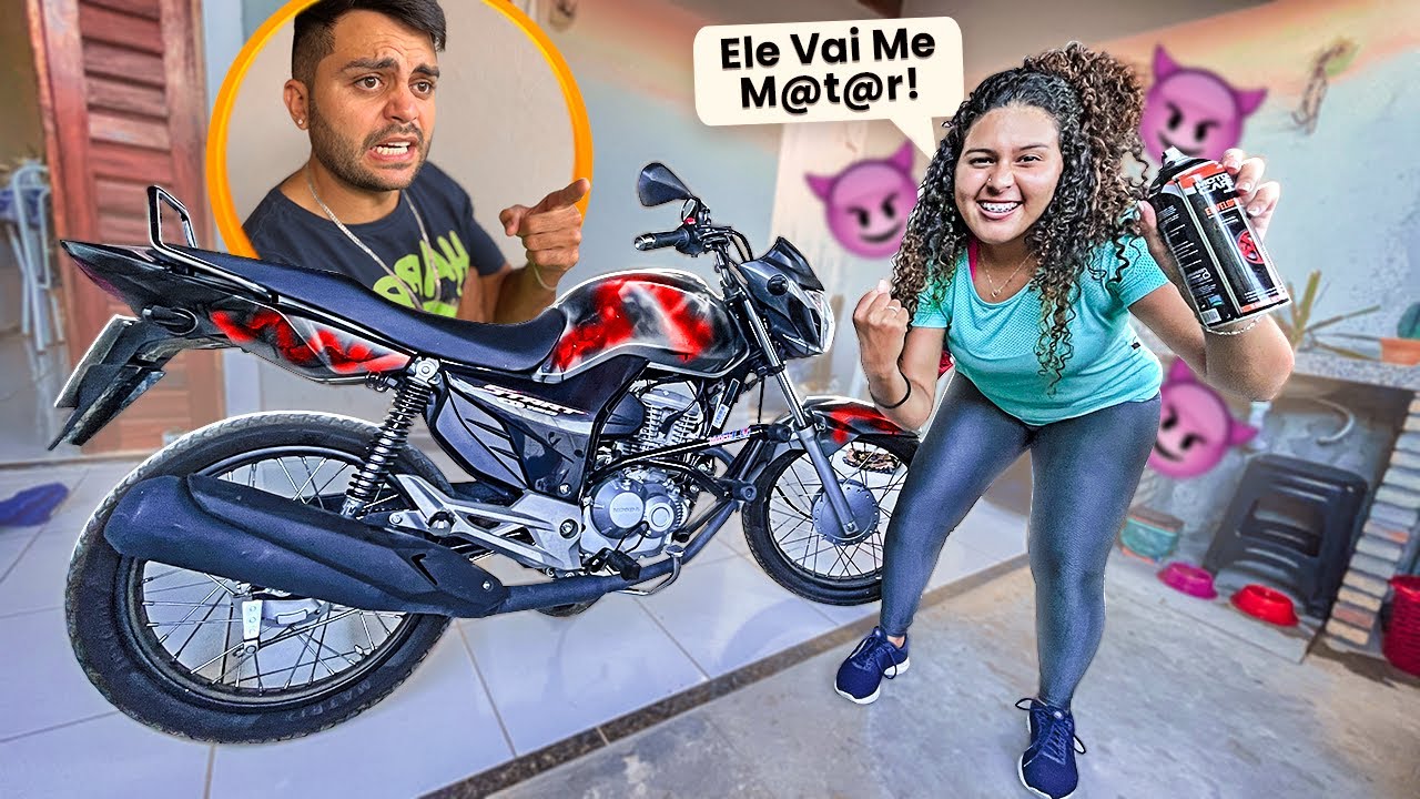 ESTRAGUEI A NOVA START 160 DO LEANDRO *pichei ela toda*