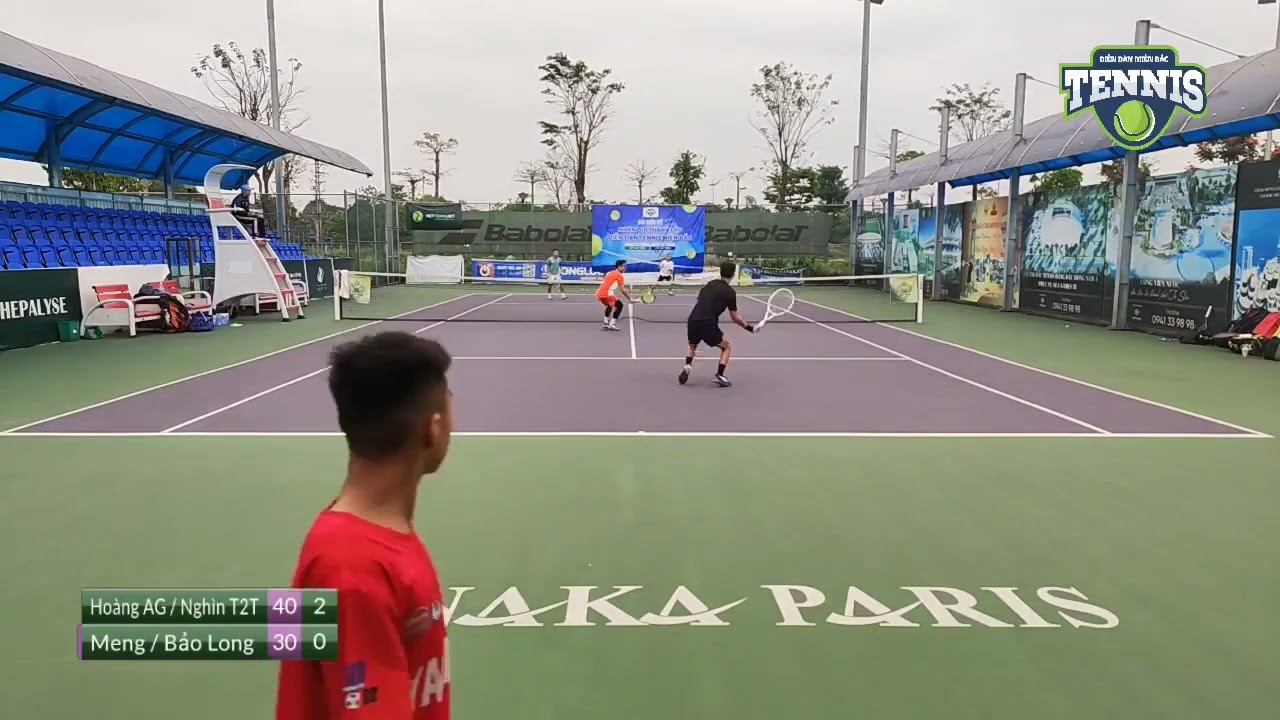Nội dung 15,5 TMBR | Hoàng AG + Nghìn Nguyễn 🎾 Bảo Long + Meng