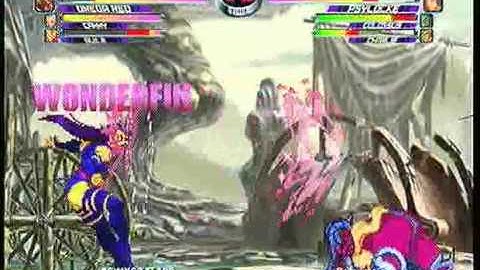MvC2 Online (360): Flapp (Gui/OR/Cam) vs Brett (Cha/Psy/Col) 15 .:6.15.11:.