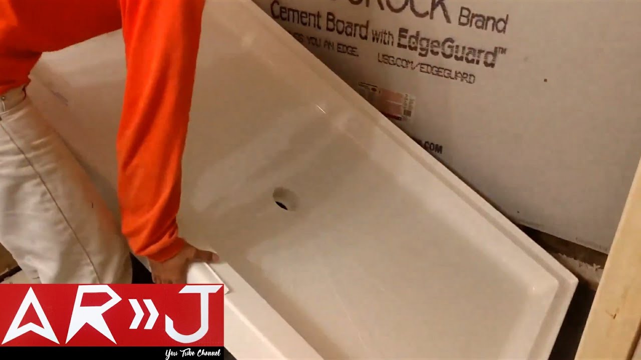 Instalacion de base para regadera Shower Base installation YouTube