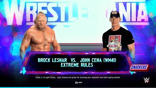 картинка: WWE 2K25 - Леснар против Сины - Матч мечты на WrestleMania?!