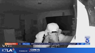 San Bernardino burglar caught on cam