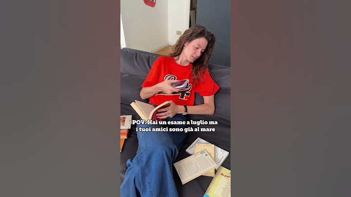 POV: hai un esame a luglio ma i tuoi amici sono già al mare