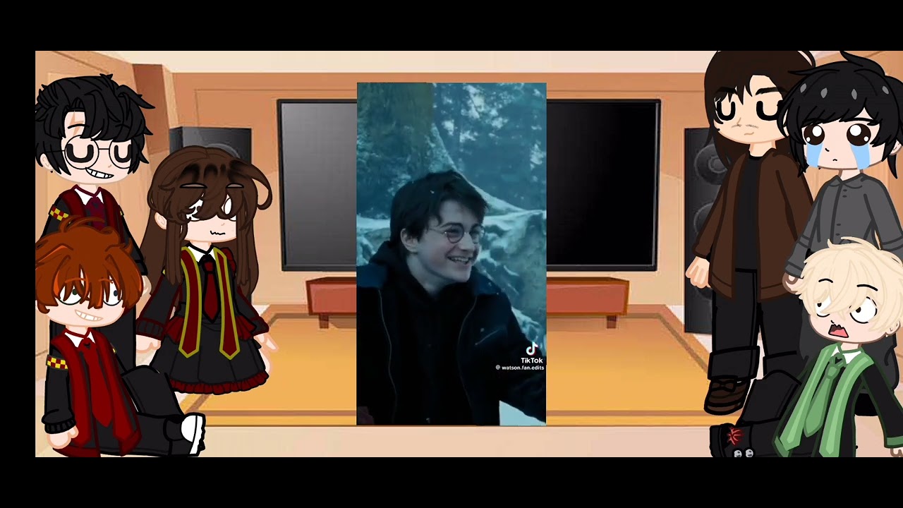 Реакция персонажей Гарри Поттера на тикток томарри /Harry Potter Characters React to TikTok tomarry