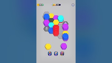 HEXA SORT LEVEL 19 HEXA SORT GAMEPLAY WALK THROUGHS | HEXA SORT GAMEPLAY WALK THROUGH