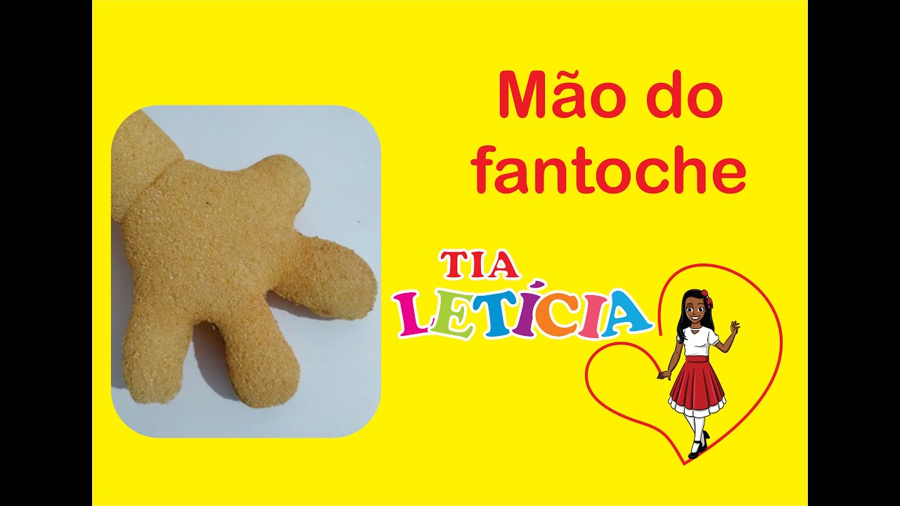 Mão do fantoche (tia Letícia)