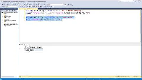 Replacing text in SQL Server: REPLACE, STUFF and TRANSLATE