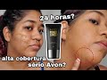 TESTEI A NOVA BASE DA AVON POWER STAY! MUTCHO LOKA!