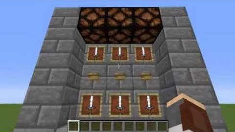 Minecraft: Most Compact Minecraft Item Frame Combination Lock!
