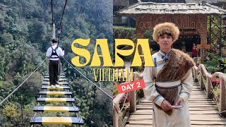 SaPa Vietnam Ep.2!! 🇻🇳 Glass Bridge, Cat Cat Village, White Cloud and Smile Restaurant