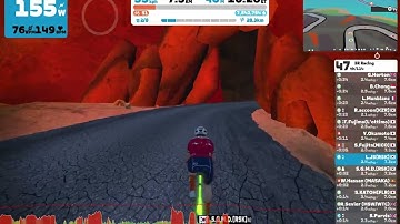 230905 Zwift - Race: 3R Racing (B) on Volcano Circuit in Watopia