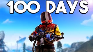 I played Rust SOLO for 100 days. This is what happened