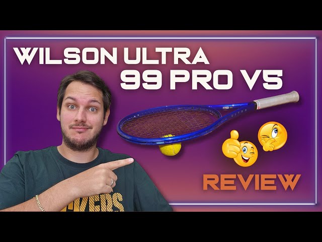 【Wilson】ULTRA99PRO【グリップ2】 Raquete de Tênis Ultra 99 PRO v5
