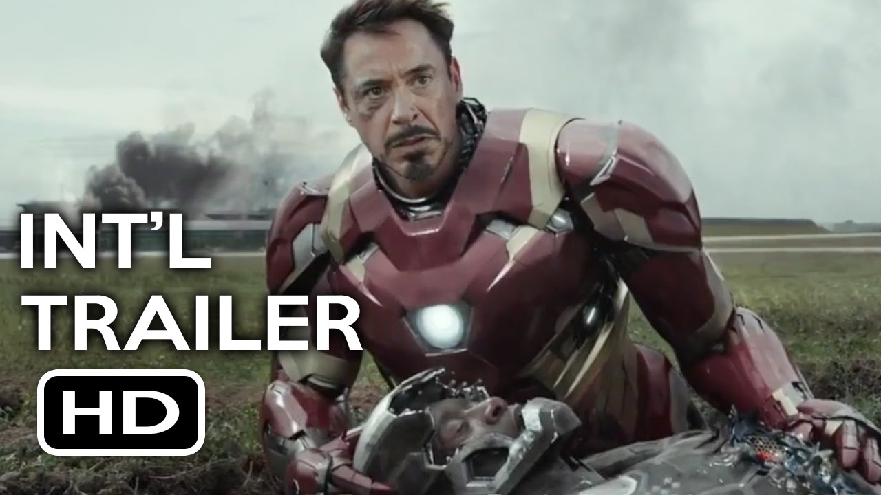 Downloads Captain America: Civil War International 1 (2016) Chris Evans, Robert Downey Jr. Movie HD - Captain America Civil War Official International Trailer 1