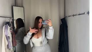 No Bra Transparent Try on Haul with Adele   Mesh & Sheer Clothes